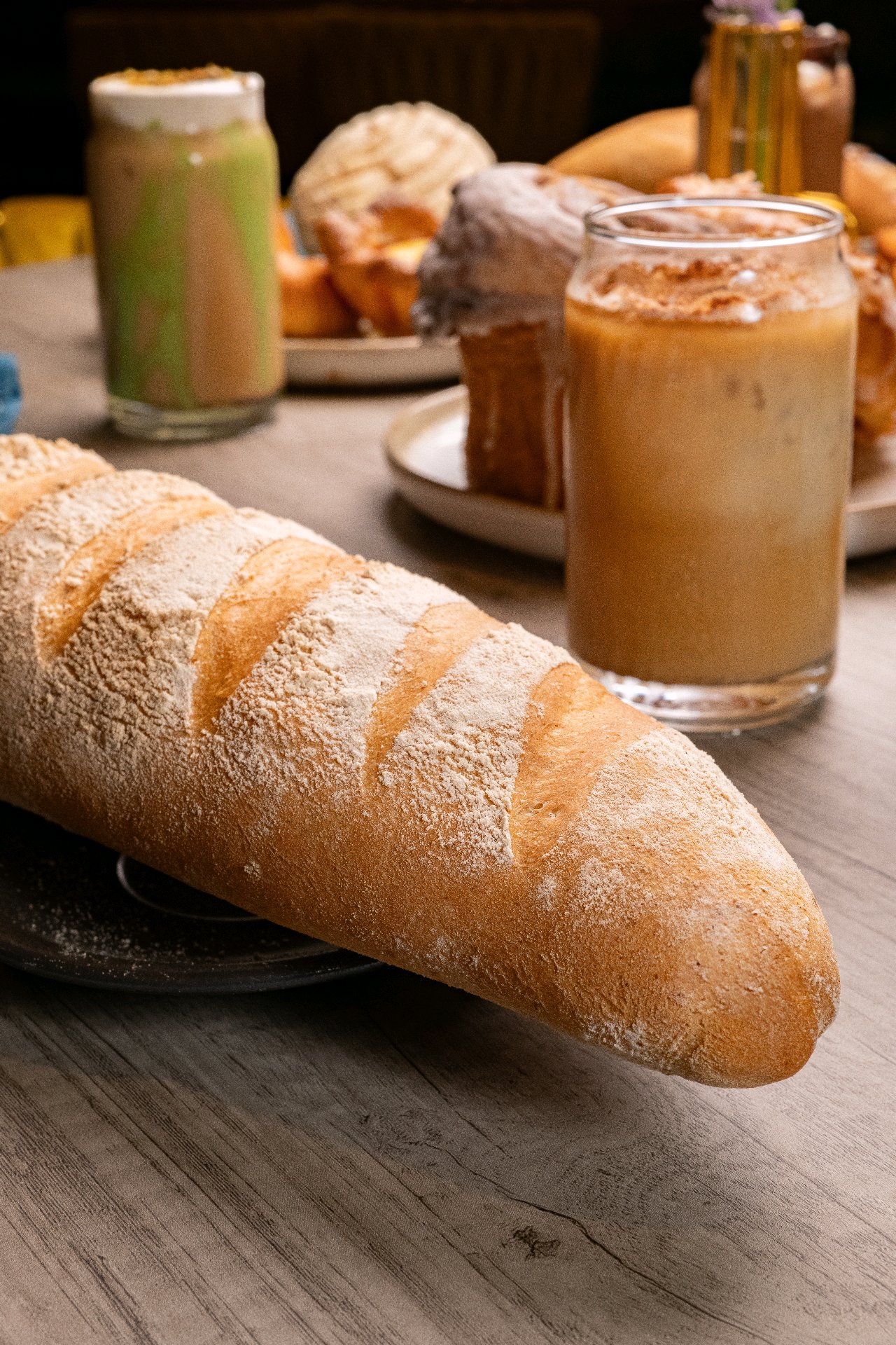 Fresh bread from the bakery
